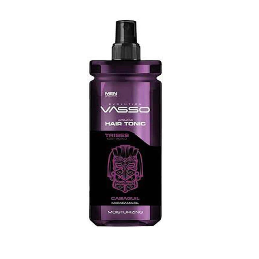 Vasso Man Tribes Cabaguil Kuru ve Yıpranmış Saçlar İçin Saç Toniği 260 ml kuru,yıpranmış ve nemini kaybetmiş saçlar için öz geliştirilmiş saç toniği İçerisinde kayın ağacı özü bulunmasından dolayı saç köklerini uyararak kan akışını hızlandırıyor , ısırgan otu ile saçları güçlendiriyor, saç köklerini besliyor ve saç tellerini kalınlaştırıyor. Huş ağacı özü ise antiseptik özelliğiyle saç köklerinizi temizleyerek nefes almasını ve saçlarınızın sağlıklı uzamasını sağlıyor. 