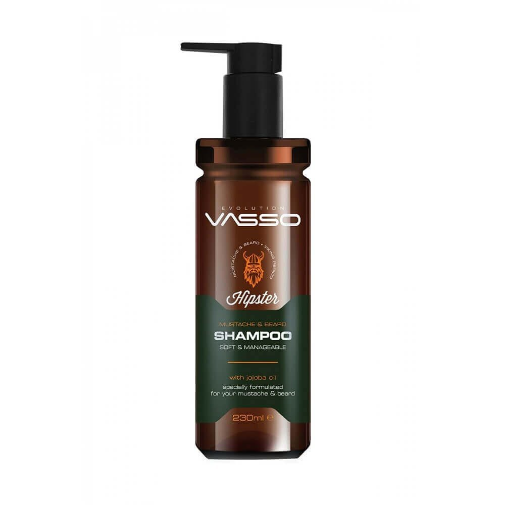 Vasso Man Hipster Sakal Ve Bıyık Şampuanı 260 Ml Sakal ve Bıyık Şampuanı, sakalınızı günlük temizlemenin yanında içeriğindeki Jojoba yağı ve Provitamin B5 ile kuru ve kepekli cilt sorununu da ortadan kaldırmak için tasarlanmıştır Zenginleştirilmiş formülü aynı zamanda sakalınıza bakım yapar ve cildinizin nefes almasına yardımcı olur, sakal ve bıyığınızı güçlendirir Vasso Hipster Viking Sakal ve Bıyık Şampuanı ile kuru  ,yıpranmış ve kepekli  sakal  sorununu da ortadan kaldırın
